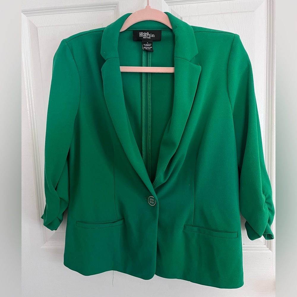 Olivia & Martin Green Blazer